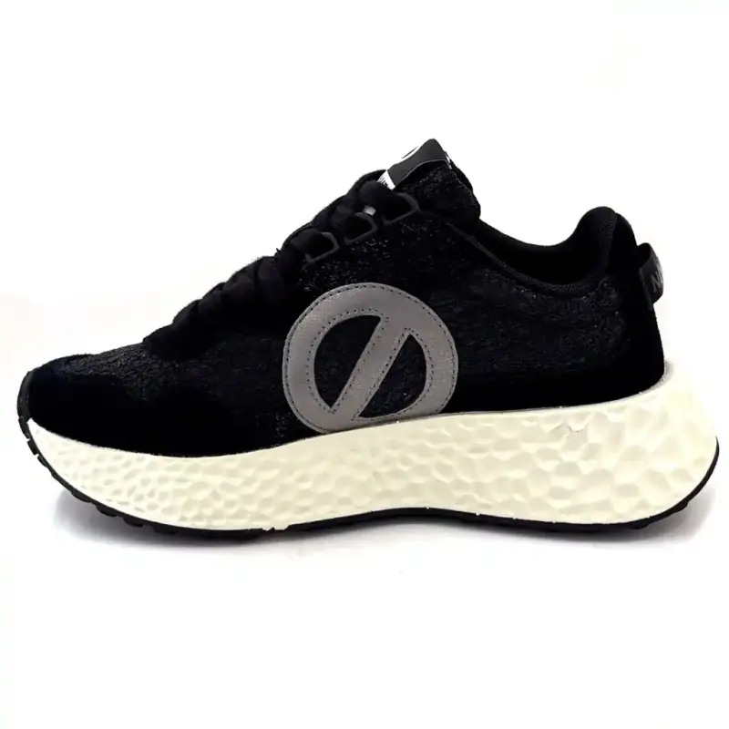 Baskets No Name Carter - Jogger Daim Noir Ivoire Chaussures