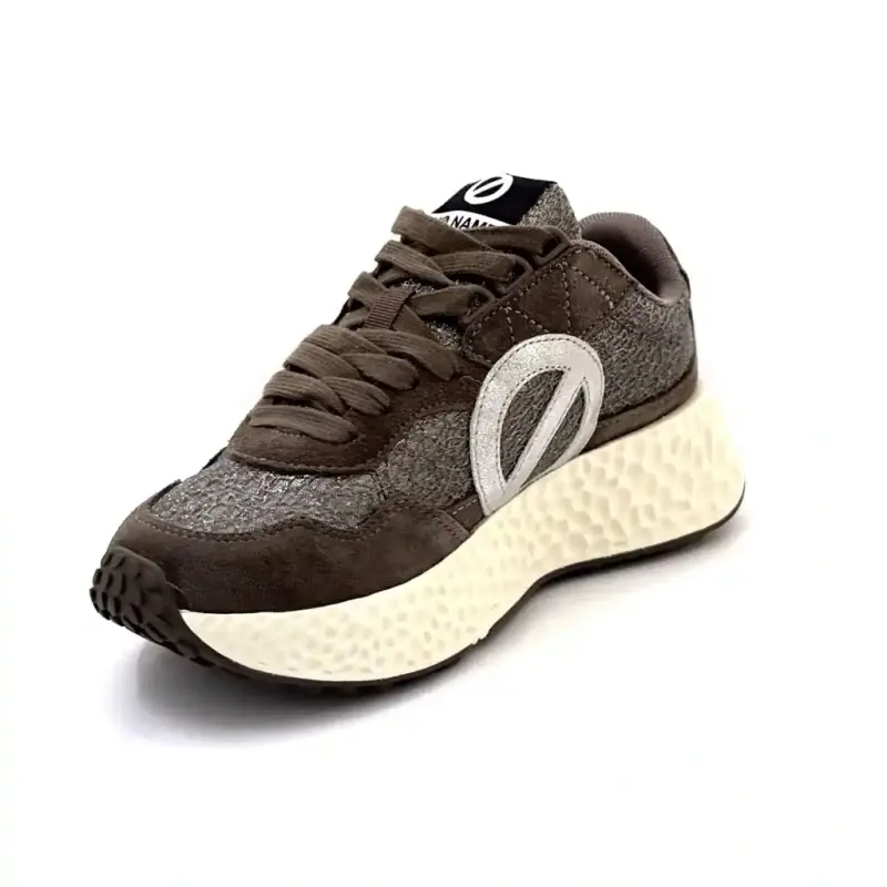 No Name Carter sem marca - Calça jogger de camurça cinza Ivoire Chaussures