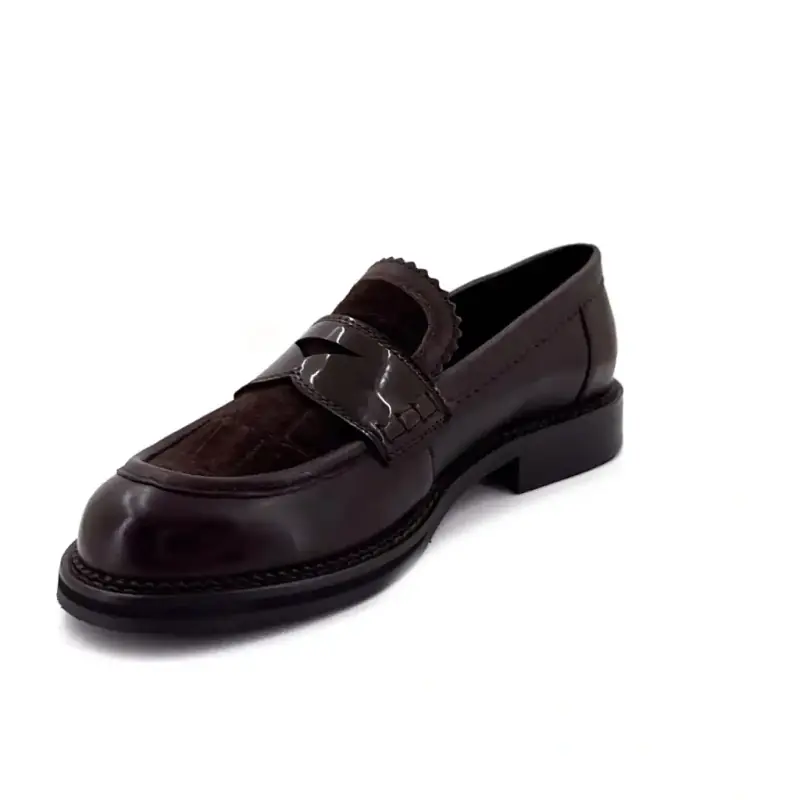 Cherys-01 Bruna Lädermockasiner, Regarde Le Ciel Ivoire Chaussures