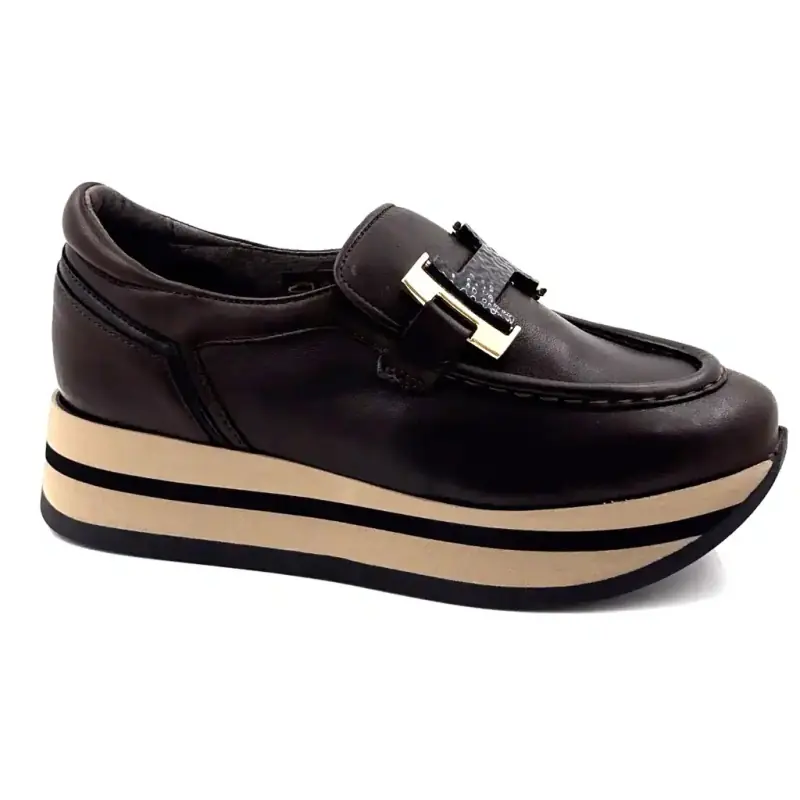 Softwaves Sport Loafer 7.78.141/012 Braunes Leder Ivoire Chaussures