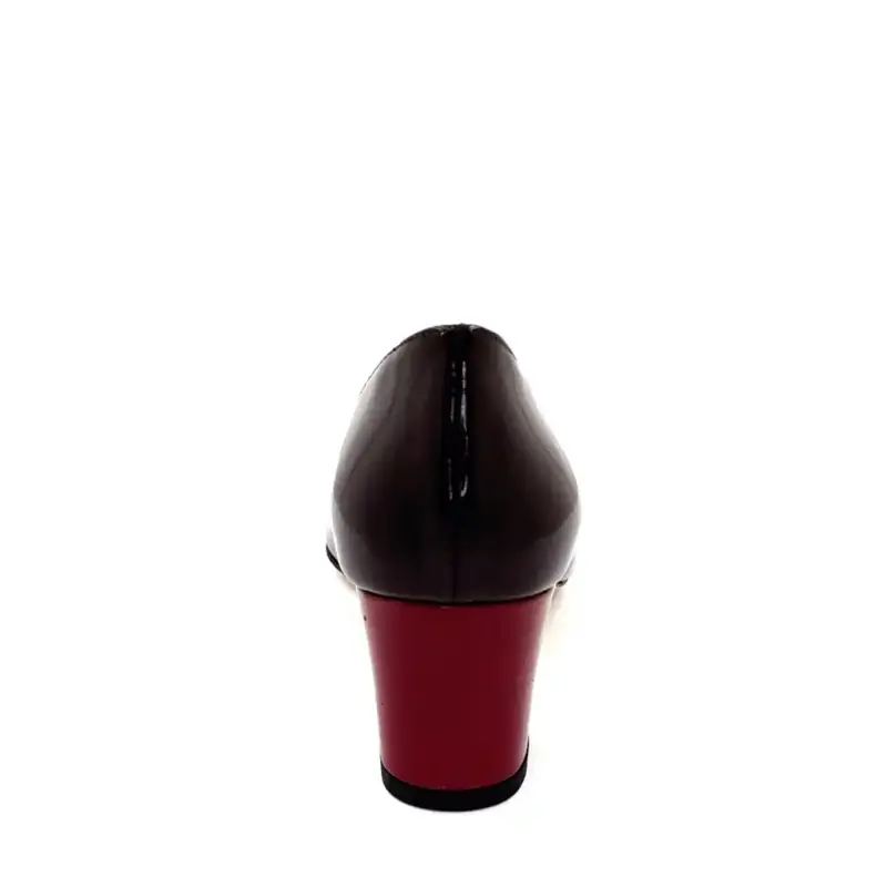 Ivoire pumps 55515 lakklær bordeaux og kirsebær Ivoire Chaussures