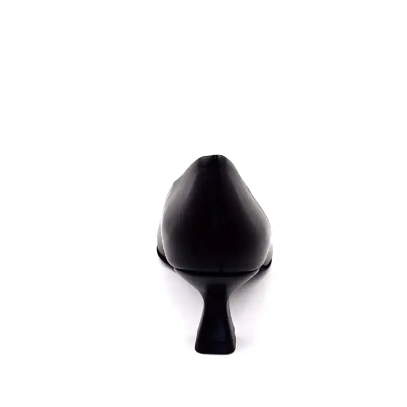 Pedro Miralles Pumps 24374 Czarna skóra Ivoire Chaussures