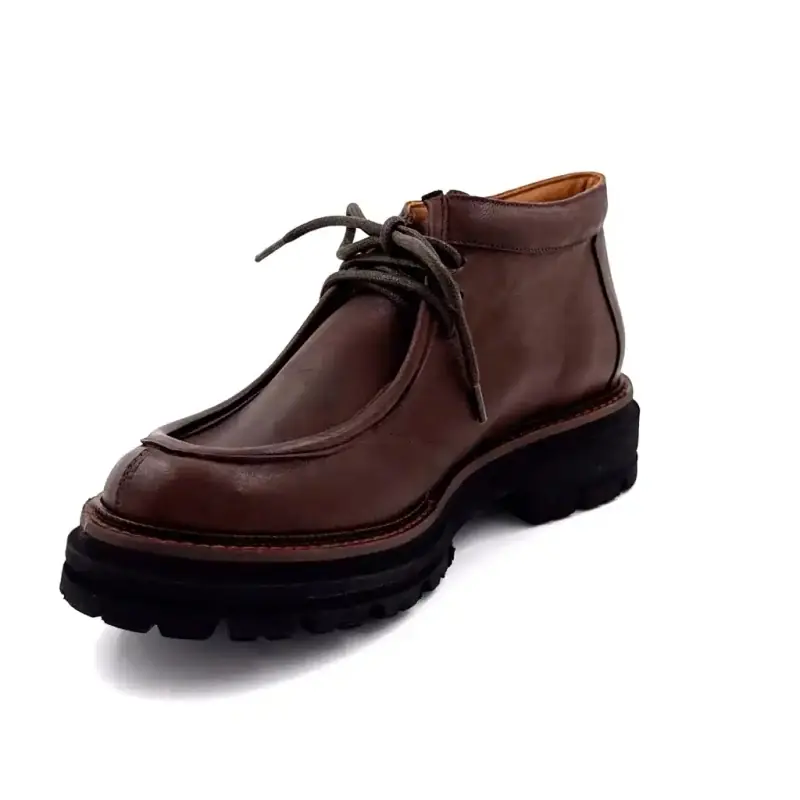 Ivoire Derbysko 7314 Brunt Lær Ivoire Chaussures