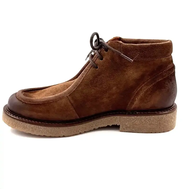 Ivoire Derbies C.100 Taupe Suede Ivoire Chaussures