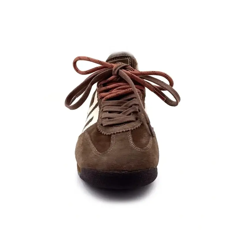 Back 70 Rocket velúr és bézs bársonycipők Ivoire Chaussures