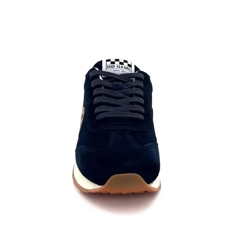 No Name City Run Jogger em camurça azul-marinho e bronze Ivoire Chaussures