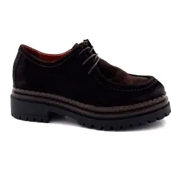 Mjus L97106 Brown Suede Derbies - %shop-name% %price%