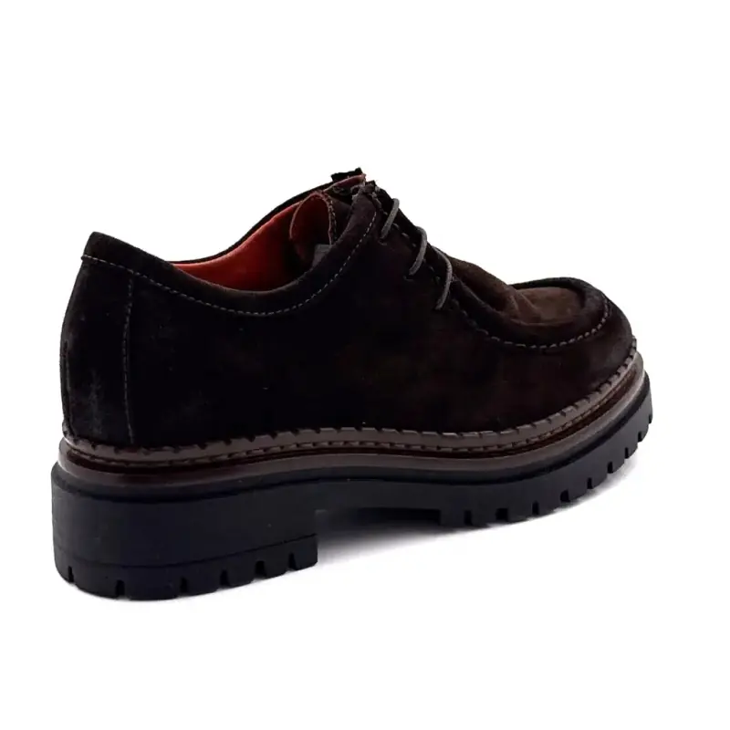 Mjus L97106 Bruna Mocka Derbies Ivoire Chaussures