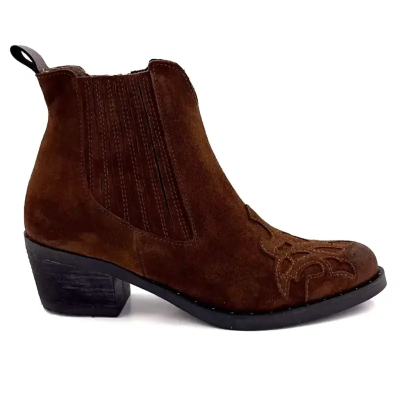 Botas de cowboy MKD Ella Combi 1 em camurça marrom 169,00&nbsp;€