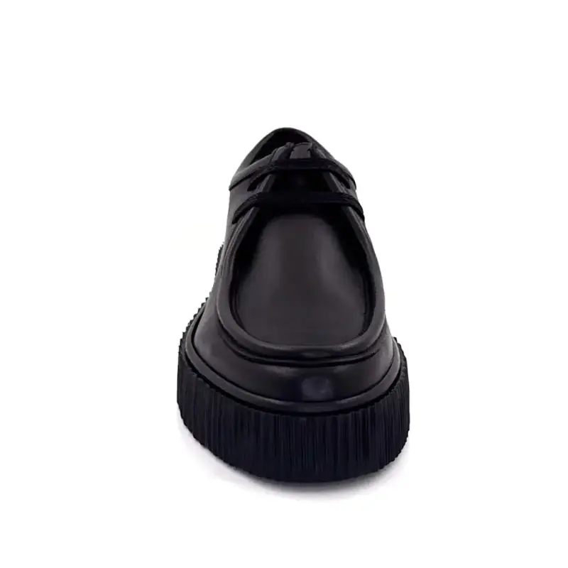 Zapatos Derby Ivoire Co 22329 A de cuero negro Ivoire Chaussures