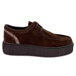 Ivoire Derbies Co 22329 A Brown Suede %price%