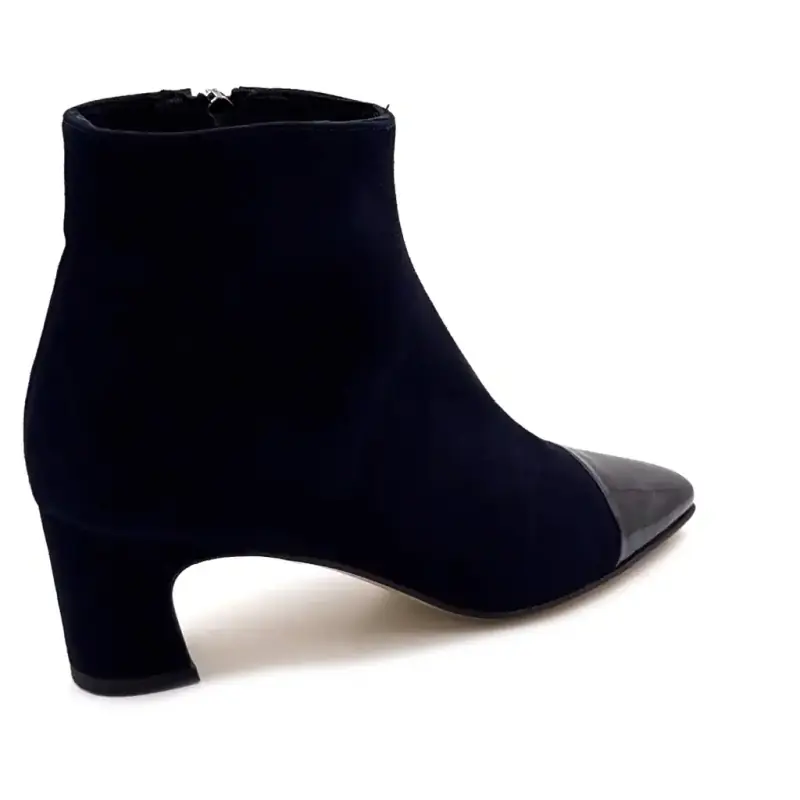 Ivoire Boots 56539 Navy Suede Ivoire Chaussures