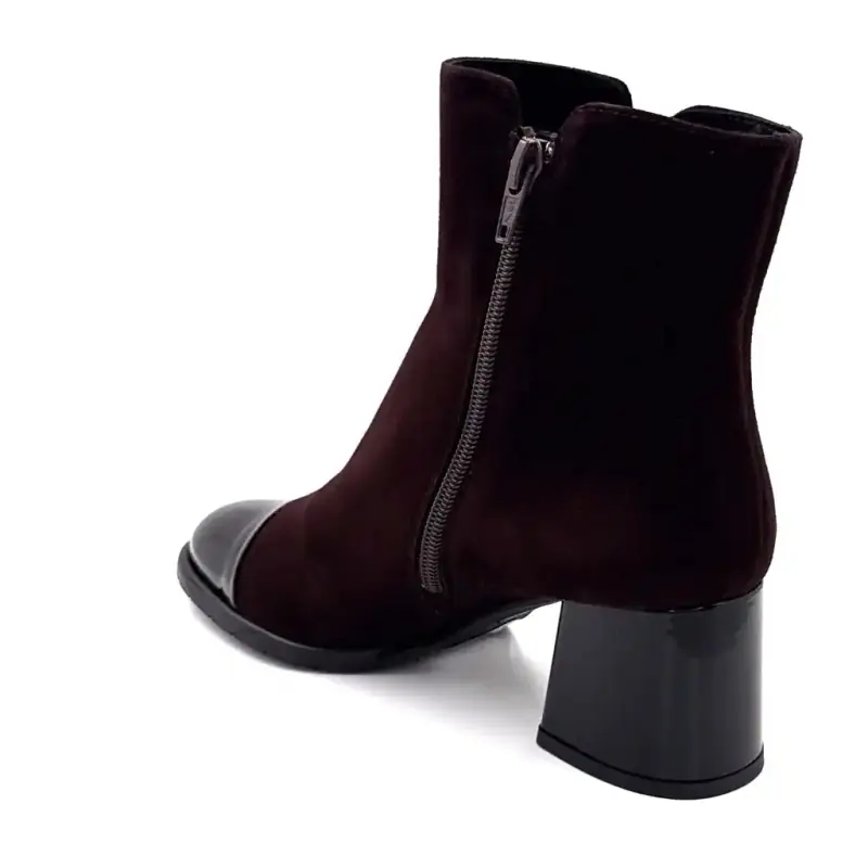 Bottines Ivoire Ch1151 Daim Marron Ivoire Chaussures