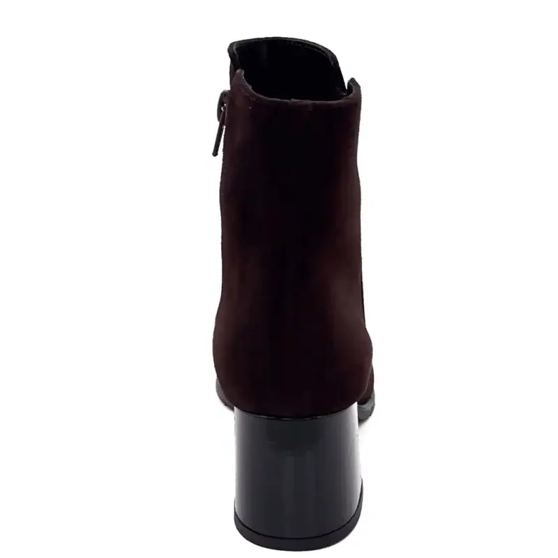 Bottines Ivoire Ch1151 Daim Marron Ivoire Chaussures