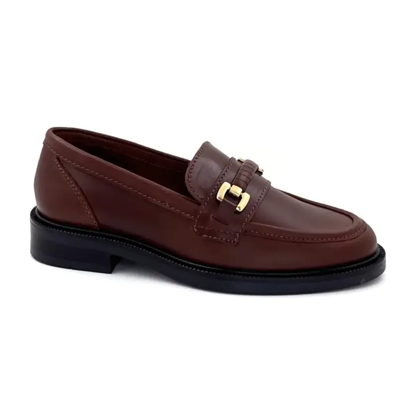 Mokasyn Ivoire 4896, skóra czekoladowa Ivoire Chaussures