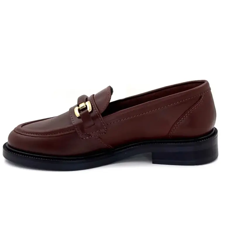 Ivoire 4896 Sjokoladefarget skinn Ivoire Chaussures