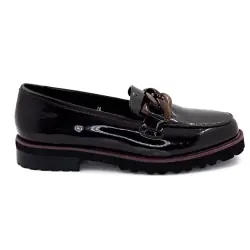 Mocasines Ivoire 15-27120-2, piel charol marrón %price%
