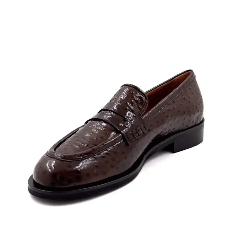 Ivoire mokaszin s3702 f5683 struccbőr barna Ivoire Chaussures