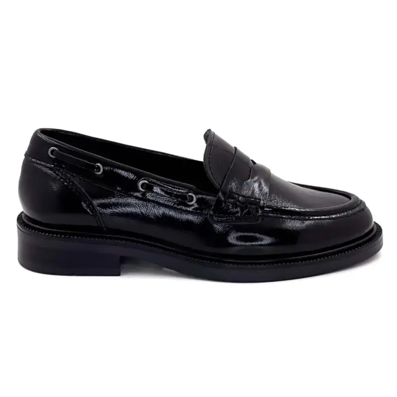 Mocassin Ivoire 4851 Cuir vernis noir 139,00&nbsp;€