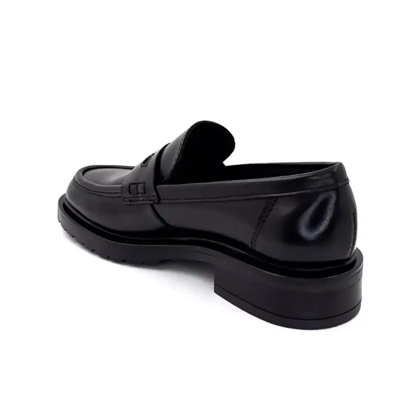 Mokasyny Ivoire 2006, czarne, skórzane Ivoire Chaussures