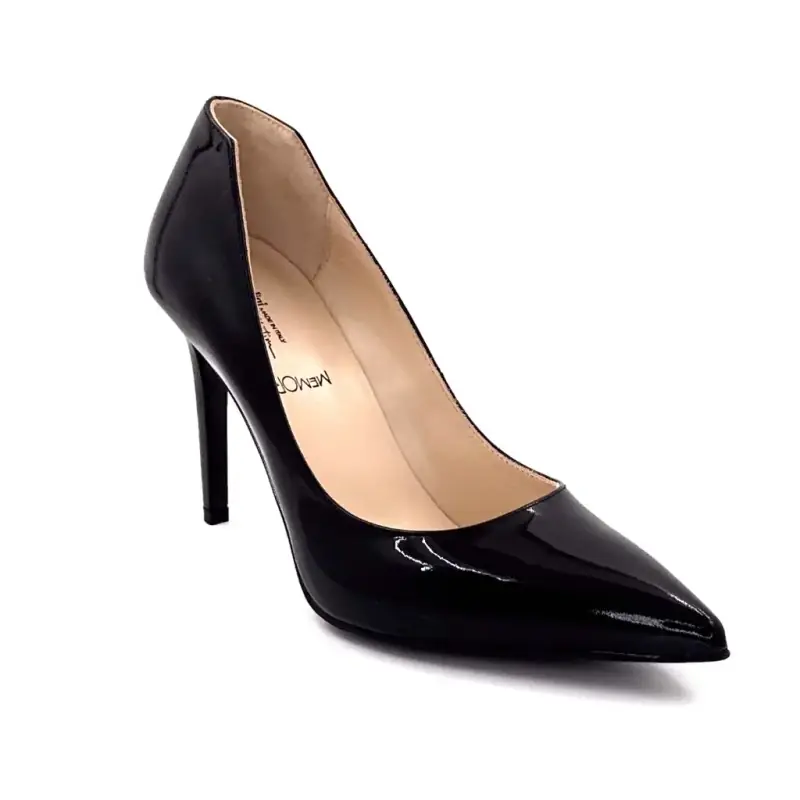 Nero Giardini Pumps 11041Sort Laklæder Ivoire Chaussures