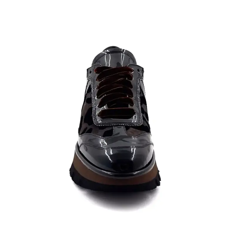 Ivoire , m156m 43401-es cipők, fekete lakkbőrből Ivoire Chaussures