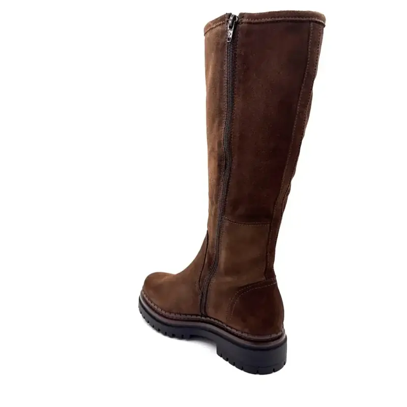 Stivali scamosciati marroni Mjus L97317 Ivoire Chaussures