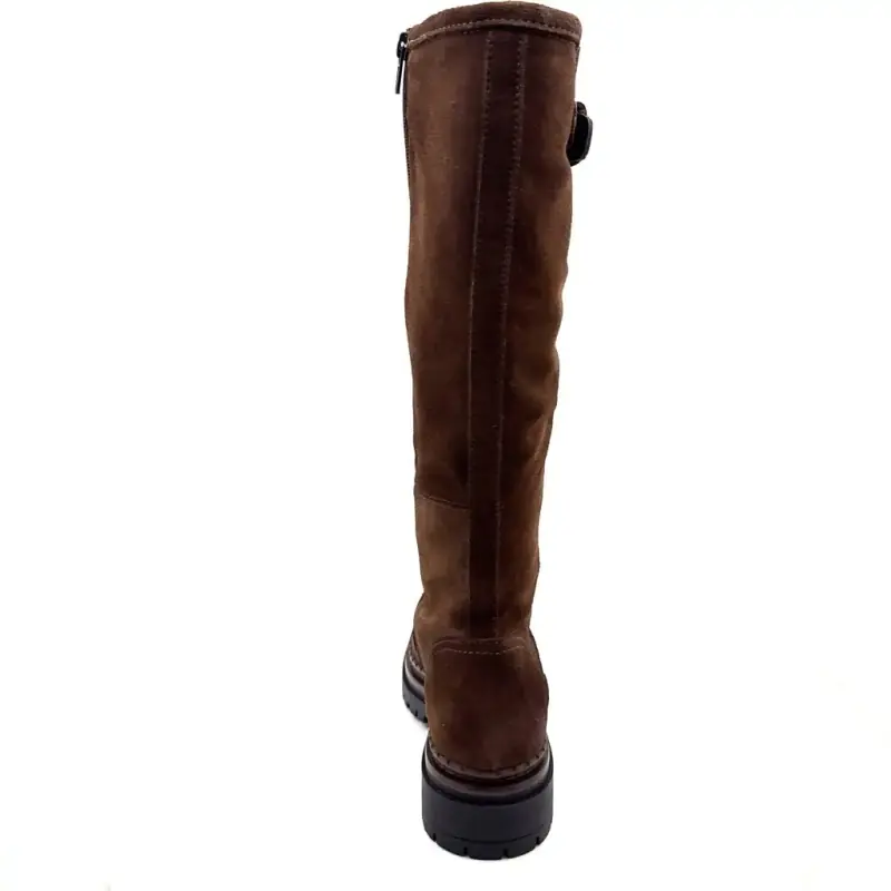 Mjus L97317 Brune Semskede Støvler Ivoire Chaussures