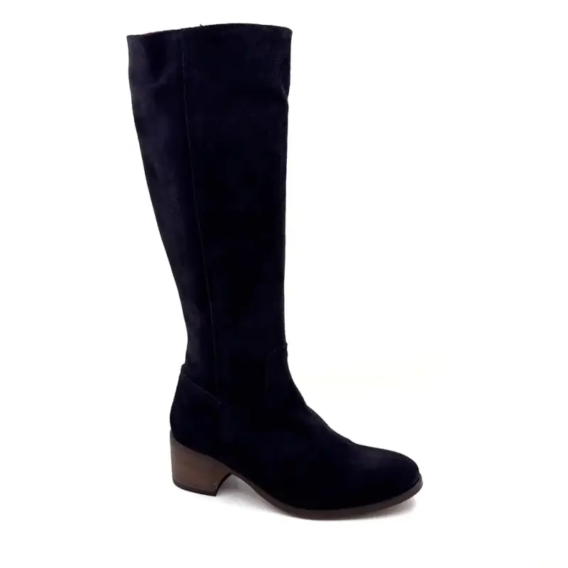 Aliwell Sygma sorte ruskindsstøvler Ivoire Chaussures