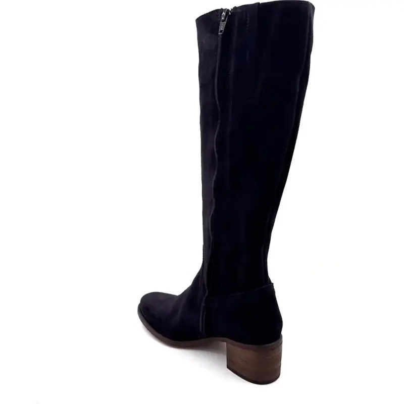 Botas Aliwell Sygma de camurça preta Ivoire Chaussures