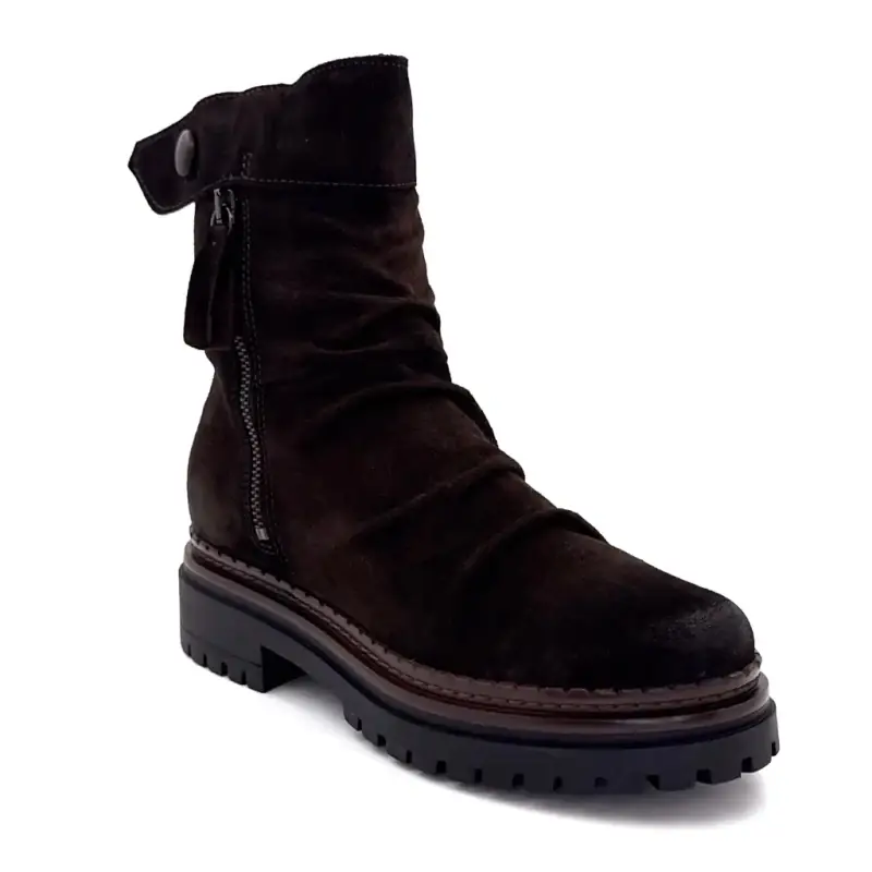 Botines de ante marrón Mjus L97214 Ivoire Chaussures