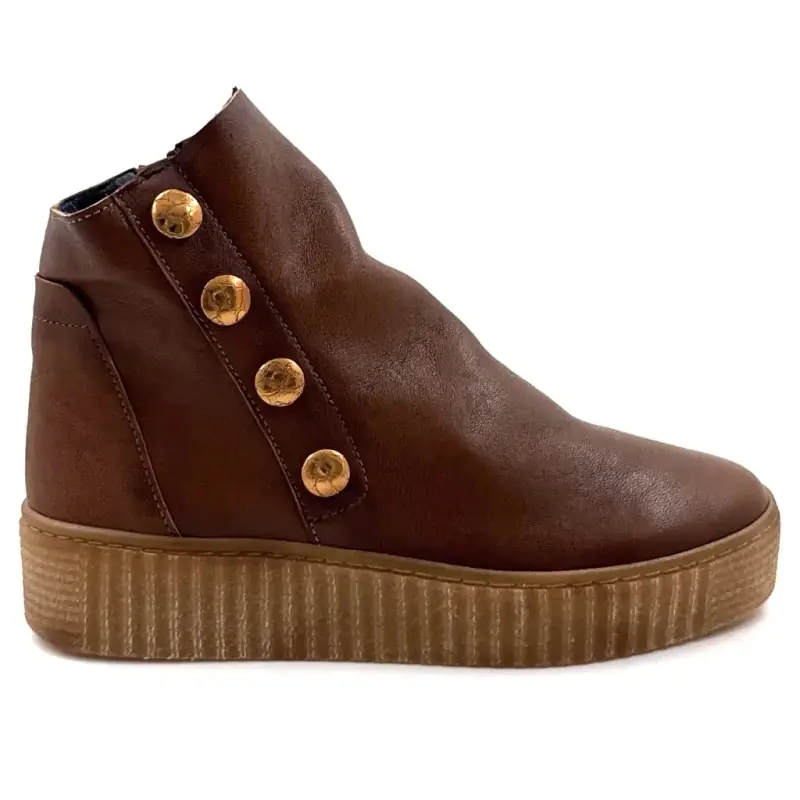 Ivoire Swem Cognacbraune Lederstiefeletten 129,00&nbsp;€