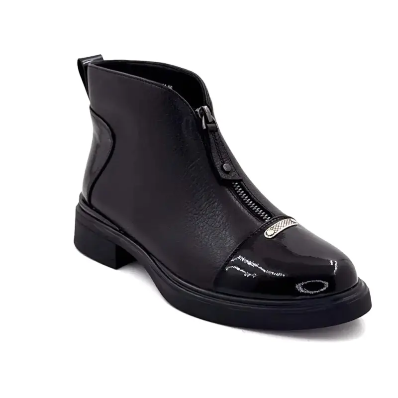 Ivoire Sarlaw2609 Svart läder Ivoire Chaussures