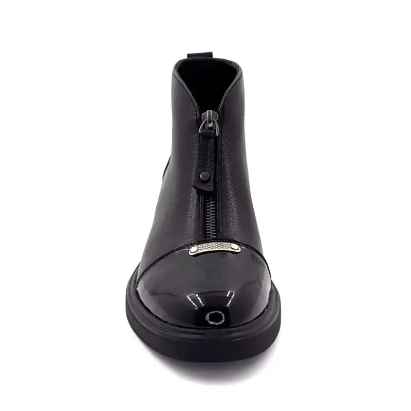 Ivoire Sarlaw2609 Svart läder Ivoire Chaussures