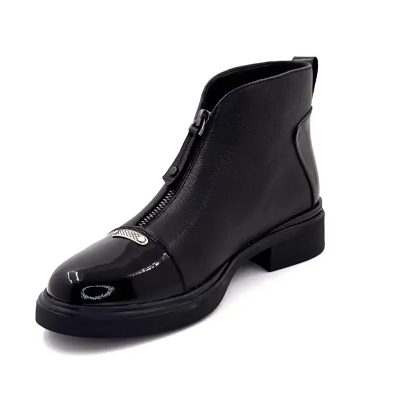 Ivoire Sarlaw2609 Svart läder Ivoire Chaussures