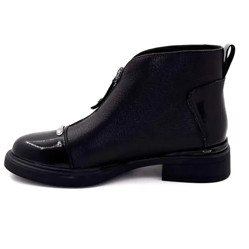 Ivoire Sarlaw2609 Svart läder Ivoire Chaussures