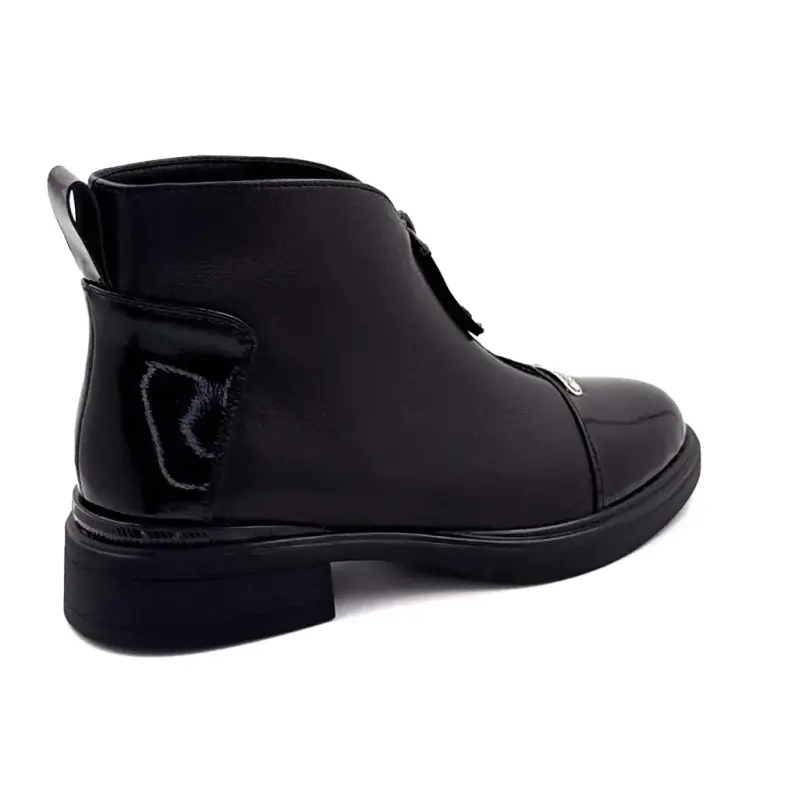 Ivoire Sarlaw2609 Piele neagră Ivoire Chaussures