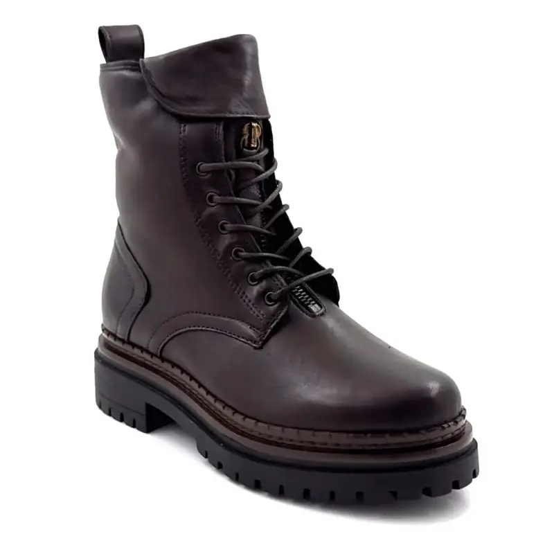 Mjus L97213 Ankelstøvler, Brunt Læder Ivoire Chaussures