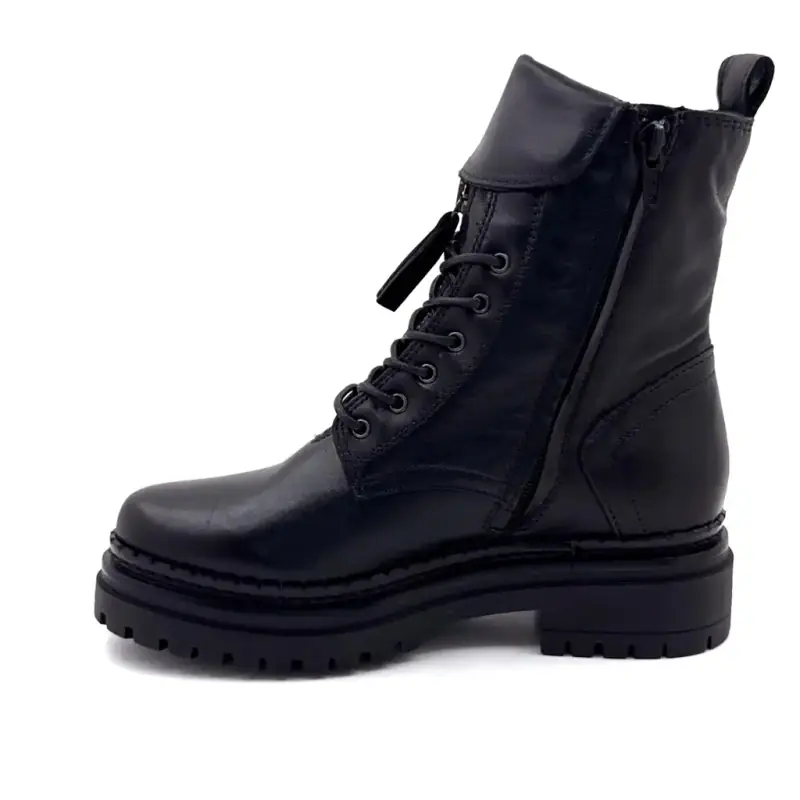 Botines de piel negra Mjus L97213 Ivoire Chaussures