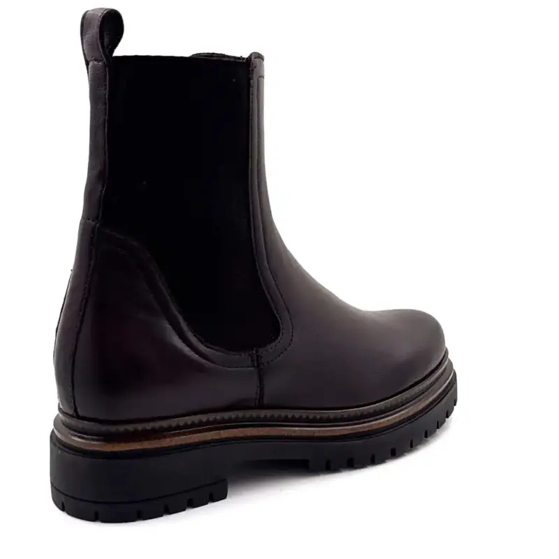 Mjus T60204 bokacsizma, bordó bőr Ivoire Chaussures