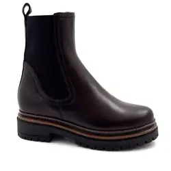 Botines de piel marrón Mjus T60204 - %shop-name% %price%