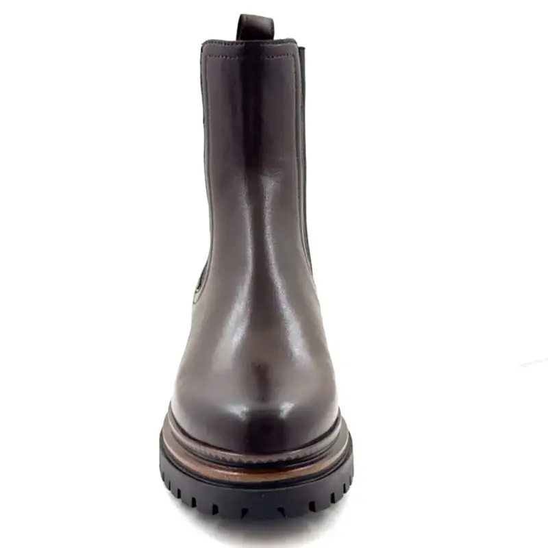 Botines de piel marrón Mjus T60204 Ivoire Chaussures