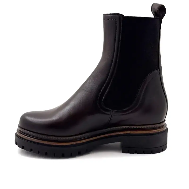 Botines de piel marrón Mjus T60204 Ivoire Chaussures