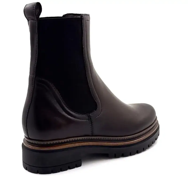 Botines de piel marrón Mjus T60204 Ivoire Chaussures