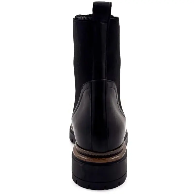 Botines de piel negra Mjus T60204 Ivoire Chaussures