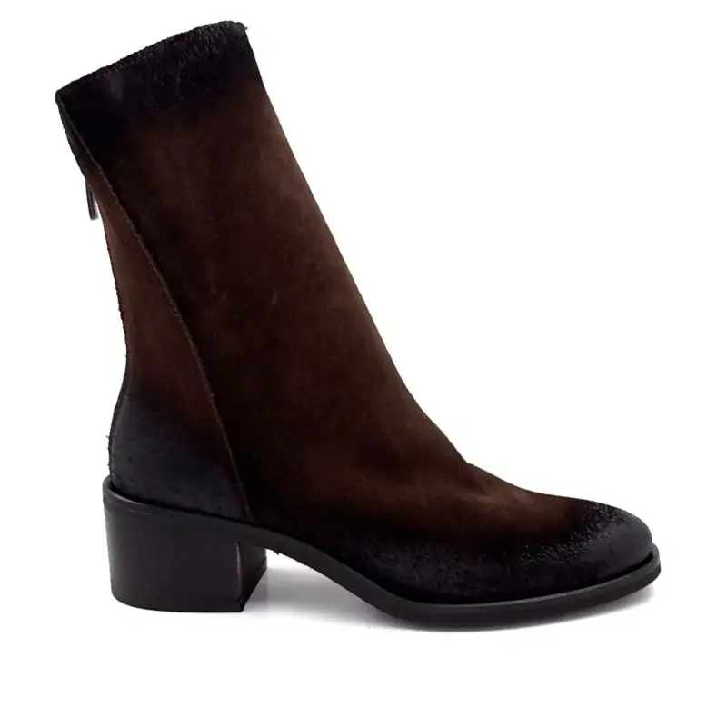 Metisse TC2177 Stivaletti con tacco in camoscio marrone 179,00&nbsp;€