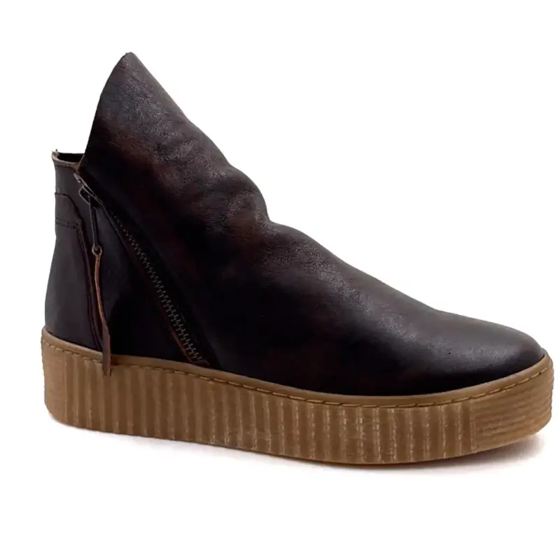 Ghete sport Ivoire 411 Bingo din piele maro havana Ivoire Chaussures