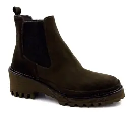 Botki XSA 9176 Forma 520 Khaki zamszowe - %shop-name% %price%