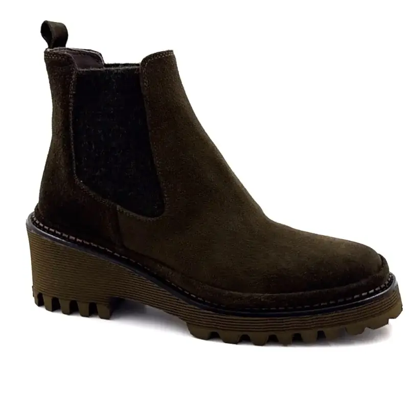 Bottines XSA 9176 Forma 520 Daim Forest Ivoire Chaussures