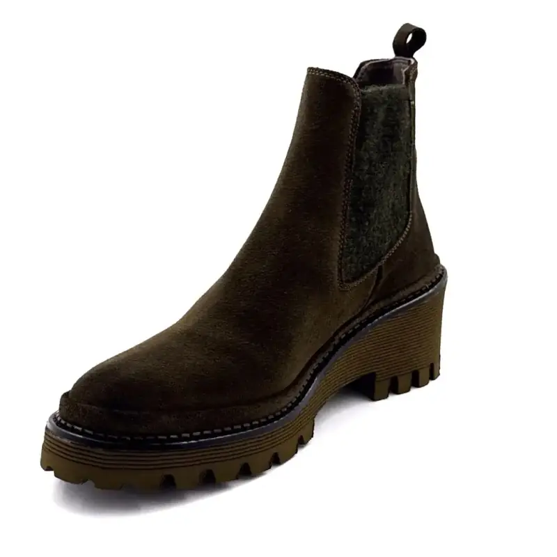 Bottines XSA 9176 Forma 520 Daim Forest Ivoire Chaussures